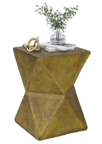 FATIVO Beistelltisch Holz Optik Vintage: Beistelltisch Braun Sofatisch Nachttisch Telefontisch Wohnzimmertisch für Wohnzimmer Schlafzimmer 45×31×31cm