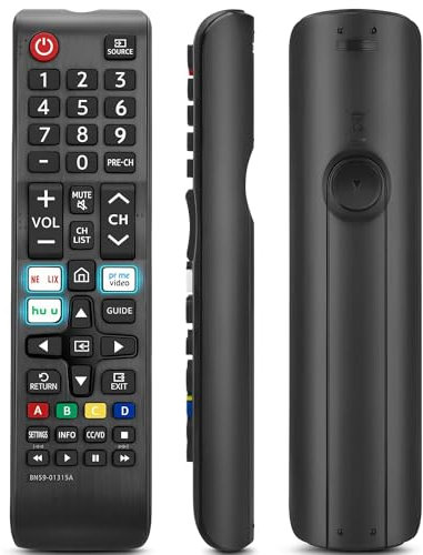 N59-01315A Remote Control Replacement for Samsung-Smart-TV-Remote All Samsung LED QLED LCD 6/7/8/9 Series 4K UHD HDTV HDR Flat Curved Smart TV, with Netflix, Prime Video and Hulu Button