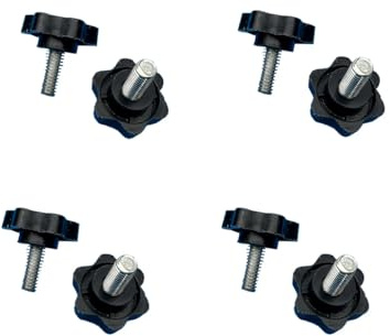 Levigo RC Lenkrad Pedal Halterung Befestigungsschraube Kompatibel mit Logitech G25/G27/G29/G920/G923, RC Reparaturteile Getriebe Pedal Schraube Halterung Befestigung