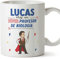 MUGFFINS Tazas Personalizadas para PROFESOR DE BIOLOGÍA hombre - En Español - ¡Eres Súper! - 11 oz / 330 ml - Regalo Personalizable original y divertido