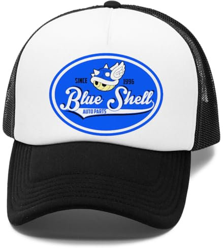 Générique Blue Shell Auto Parts Casquette De Baseball Unisexe Snapback