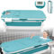XINZI Faltbare Badewanne Erwachsene 149x64x54 cm, Klappbadewanne mit Temperaturmessgerät und Massagerollen, Mobile Badewanne Verbindbare Dampfsauna verfügbar für Badezimmer und persönliches SPA