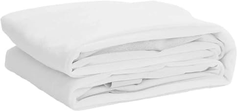 vidaXL Matratzenschoner Weiß 90x220 cm Wasserdicht