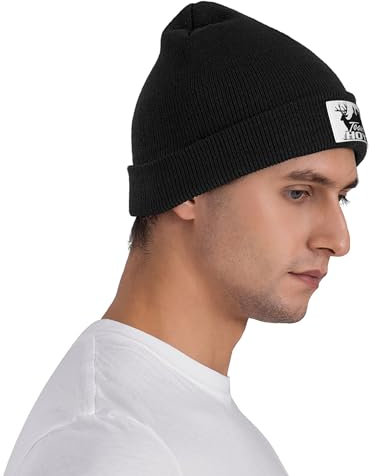 NCLIKGOR Hoyt and Archery Beanie-Mützen für Männer und Frauen, Totenkopfmütze, Winter-Strickmützen