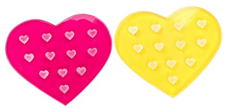 FRCOLOR 2pcs Portable Lash Glue Holder Eyelash Adhesive Tool Lash Plates for Extensions Semi Permanent Adhesive