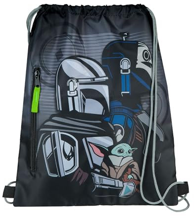 Undercover Star Wars Turnbeutel für Kinder, 38x33 cm, Schuhbeutel für Sport und Schule, ab 3 Jahre