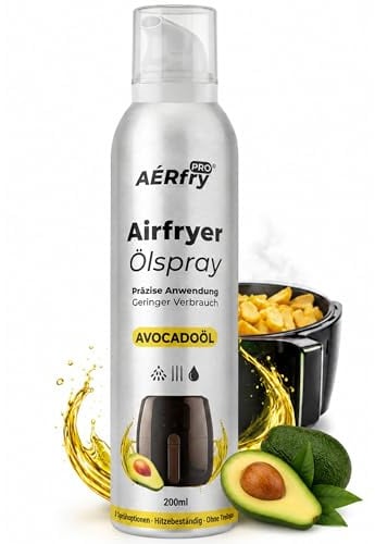 AÉRfryPRO Avocadoöl Spray – Ölspray für Airfryer, Braten, Kochen & Backen