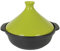 XIUCAI Tajine Marocain, Pots en Argile avec Couvercle, Pot de Cuisson Traditionnel pour Résistance aux Hautes Températures & Rétention d'Humidité, pour Votre Cuisine, Restaurant,A Green