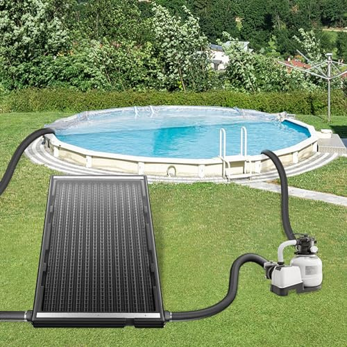 ACXIN Solar Poolheizung 66x111,5cm, Pool Solarkollektor für Garten, Solar Heizsystem für Schwimmbad & Dusche, UV-beständiger Sonnenkollektor, Effiziente Wärmeaufnahme, Einfache Montage für Pools