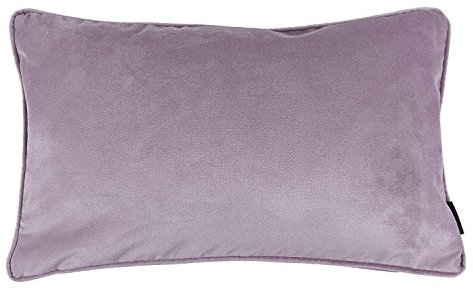 McAlister Textiles Matter Samt | Sofakissen mit Füllung in Flieder Lila | 60 x 40cm | erhältlich in 25 Farben | griffester Samt edel paspeliert | pralles Samtkissen