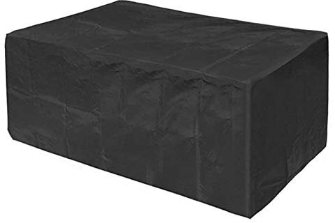ZGQ Gartenmöbel Abdeckung 200X100X100cm, Wasserdichtes Schutzhülle für Garten, Abdeckhaube Schutzhülle Abdeckplane, staubdicht Anti-UV-Schutz-Möbel,Black