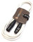 VisioSound Premium Microphone Lead Male XLR to Female XLR/Pro Noiseless Balanced Cable (3m, White)