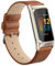 Tuocal Echtleder Armband Kompatibel mit Fitbit Charge 6 Armband für Damen Herren, Weiches Atmungsaktives Echtleder Ersatzarmband Sport Armband für Fitbit Charge 5 Armband Leder