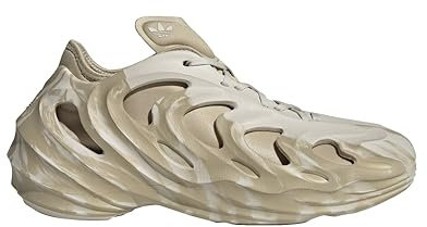 Adidas Adifom Q - Scarpe da ginnastica da uomo, con lacci, casual, beige, Savana/Allumina/Viola, 9