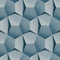 Grandeco Vlies Tapete 3D Grafiisches Muster Illusion Struktur blau grau A54603