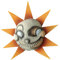 TZLCOS Security Breach Sun and Moon Clown Mask FNAF Sundrop Moondrop Cosplay Prop Halloween Costume (Orange), TZL-MK-058