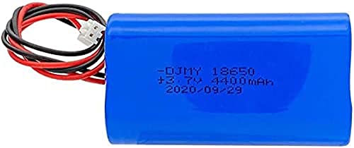 Cycle Ni-Mh Batterie Ricaricabili Precaricate Ndegdgswg 3.7V 18650 4000Mah 4400Mah 6000Mah Pacco Batteria Al Litio Batteria Ricaricabile Megafono Scheda Di Protezione Dell'altoparlante 4400Mah