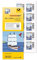 10 Briefmarken Deutsche Post 1,10 EUR Kompaktbrief inkl. 10 Umschläge DIN LANG (Luftpost)