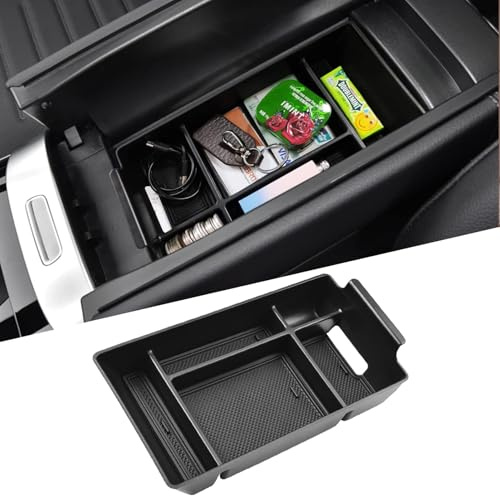 TTCR-II Mittelkonsole Aufbewahrungsbox für C Klasse W206 2022-2026 | Kompatibel mit Mittelkonsole Organizer Armlehne Mercedes Benz C Klasse W206 Armlehnen Aufbewahrungsbox