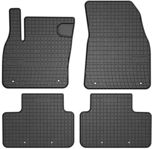 SMK Gummimatten auto fußmatten Satz passend für Volvo XC40 ab 2017 Erleben Sie einen neuen Standard des Reisens mit rutschfesten auto fussmatten - Mehrjahres- auto teppiche für alle Straßenverhältniss