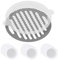 AMFUN 30Pcs Drenaje de Pelo de Baño, Atrapa Pelos de Ducha Desechables, Filtro Desagüe Fregadero Cocina Filtro, Filtro de Acero Inoxidable, Hair Catcher, para Fregadero Lavabo Bañera-11cm