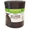Banquet Recycled 90 Black Strong Tie Top Large Refuse Sacks Kitchen Plastic Bags