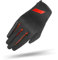 SHIMA ONE EVO Guanti Moto Estivi Donna Tessile Corto Ventilato Omologati Guanto per Motocicletta Ventilata Scooter Motocross Protettore Rinforzato Abbigliamento Città (Donna, Rosso, M)