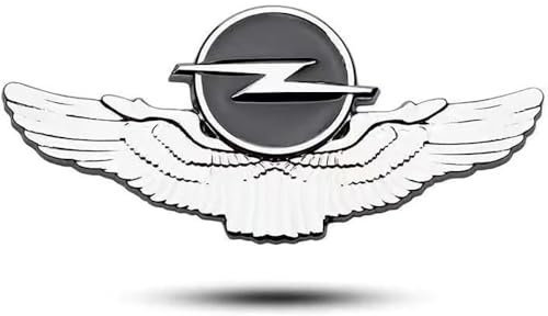 GHYRGBEE Auto Emblem Aufkleber, für Opel Corsa D A B C E F OPC 2017-2021 3D Buchstabenmarke Badge Aufkleber Emblem Aufkleber Buchstaben Emblem-Schild,B