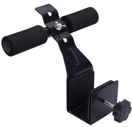 Sit-up-Bar – tragbare Situp-Trainingsstange, Tür-Crunches-Trainingsstange | Tür-Situp-Trainingsstange mit 3 gepolsterten Knöchelstangen, verstellbare Situp-Stange für Bauchübungen, Muskeltraining