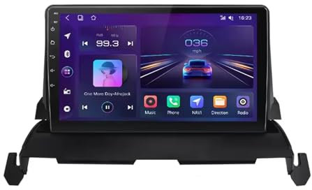 Double Din 9 inch Android 14 Car Stereo Radio for Dodge Journey 2009-2012 with Wireless Carplay AHD Backup Camera Bluetooth Steering Wheel Controls GPS Navigation(T100 [2+32G])