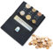 SimpleVibesXinPuwei Quatre couleurs au choix pièces et porte-cartes, pratique à transporter, trier les pièces en euros par valeur, sac à main multi-usages, Noir , 4.5, Moderne