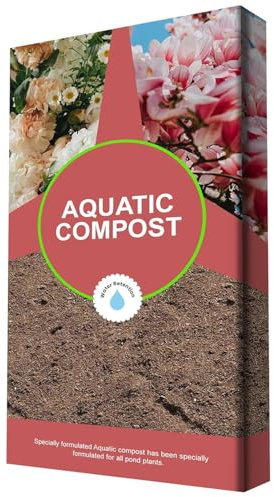 Nutrient Rich 20 Litre Aquatic Compost With Loam & Grit Perfect For Floating, Submerged & Marginal Water Plants (1)