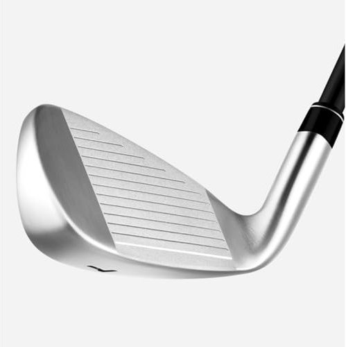 Golf Club Iron, #5/#6/#7/#8/#9/#P/#S Carbon or Steel Shaft Golf Club for Right-Handed Men Women, Sports&Outdoor (No.S,with Steel Shaft)