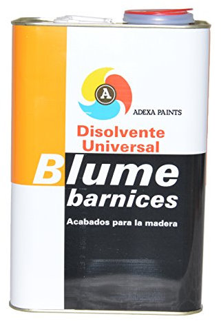 Rayt 10061-23 Blume Disolvente universal para lacas y barnices sintéticos y limpieza de equipos. Rápido secado. Resistente al velado. No contiene tolueno. 5l