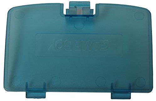 Timorn Replacement Battery Cover Case for GameBoy Colour GBC (Transparent Blue)