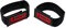 Generic 2pcs Ruban Elastique Adhésif Bande Serre Pantalon Sangle Sécurité pour Vélo/Jogging/Escalade - Noir