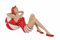 Moritz Dekofigur Figur Pin Up Girl Badeanzug Frau Lady Shabby France Antikstil L: 30 cm