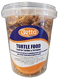 Betta Turtle & Terrapin Food 500ml ~ Rivershrimp Tubifex & Gammarus. (500ML)