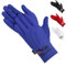 EVO Fitness Handschuhe Winter Thermo Liner Warme Innenhandschuhe Fahrradhandschuhe Herren Damen Motorrad Motorrad Golf Skifahren Läuft Radfahren Wandern Basisschicht Dünne Radhandschuhe (Blau, M)