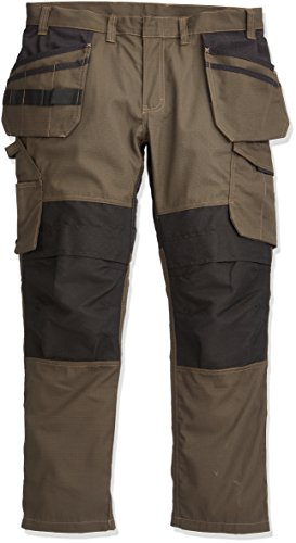 Blakläder 149613304599D112 Service Bundhose mit Nageltaschen Größe in Olivegrün/Schwarz, D112