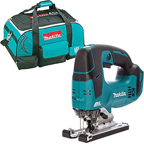 Makita DJV182 18V LXT Brushless Jigsaw with LXT400 4 Pocket Bag