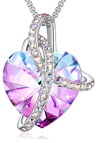 DRMglory Schmuck Adventskalender 2024 Halskette Geschenke für Frauen Mama Ehefrau Weihnachtskalender Mädchen Wichtelgeschenke Herz-Halskette