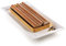 silikomart | Kit Tarte BAMBOO, Kit composition 1 Anneau microperforé en Tplus+, 1 Moule en Silicone, Tarte Decor, 250 x 90 mm - 265 x 105 mm, h 20 mm, Made in Italy