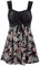 Wantdo Traje de Baño de Una Pieza para Mujer Talla Grande con Falda Cover Up Control Traje de Baño Bañador Verano Conjunto de Bikini Vestido para Playa Mar Piscina Flor de Begonia 52-54