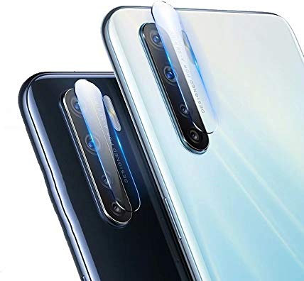 FTRONGRT pour Samsung Galaxy S21 Ultra Film de Protection d'objectif d'appareil Photo, Film d'objectif en Verre Trempé Doux, Transparent, Ultra-Mince, Résistant aux Rayures (2 Pièces)