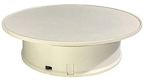 CENPEK Motorized Rotating Display Stand, 360 Degree Rotation Photography Turntable Electric Props Rotating Display Stand for Images or Jewelry, Collectible Display