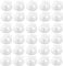 J.CARP 30Pcs Clear Plastic Cord Locks End Spring Toggle Stopper, Double Hole Elastic Cord Adjuster, Suit for Drawstrings, Bags, Shoelaces, Clothing, Paracord, and More
