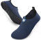 SIMARI Wasserschuhe Damen und Herren, schnelltrocknend, Barfuß, für Outdoor, Strand, Schwimmen, Sport, Yoga, Schnorcheln 208 dot Purplish Blue, EU 38/39, SWS001