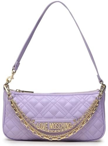 Love Moschino JC4258PP0GKA0, Borsa a Spalla, Donna, Lilla, Taglia unica