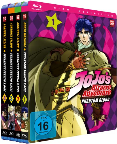 Jojo's Bizarre Adventure - Staffel 1 - Gesamtausgabe - Bundle - Vo.1-4 - [Blu-ray]